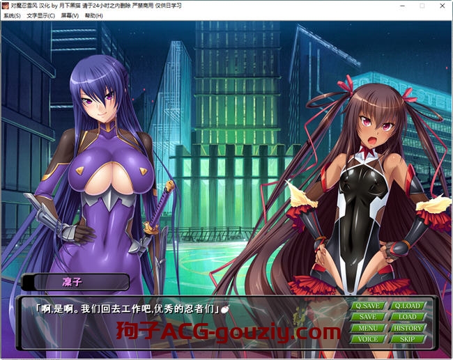 对魔忍雪风官方中文完整版ADV游戏&神作2G