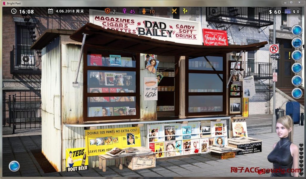 激情燃烧的岁月（Bright Past）ver0.99.1汉化版PC+安卓沙盒SLG游戏3.9G