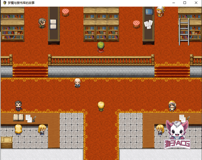 【日系RPG/AIGPT汉化/2D】梦魔与禁书库1.0版【PC+安卓/361m】