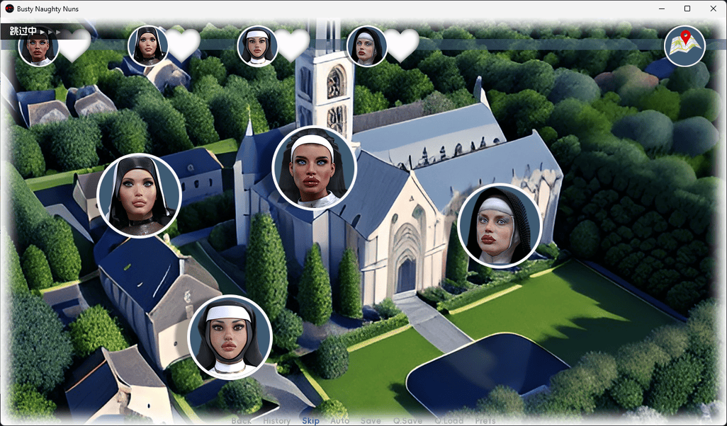 【PC+安卓/欧美SLG/汉化/巨乳】顽皮修女Busty Naughty Nuns [v1.0]