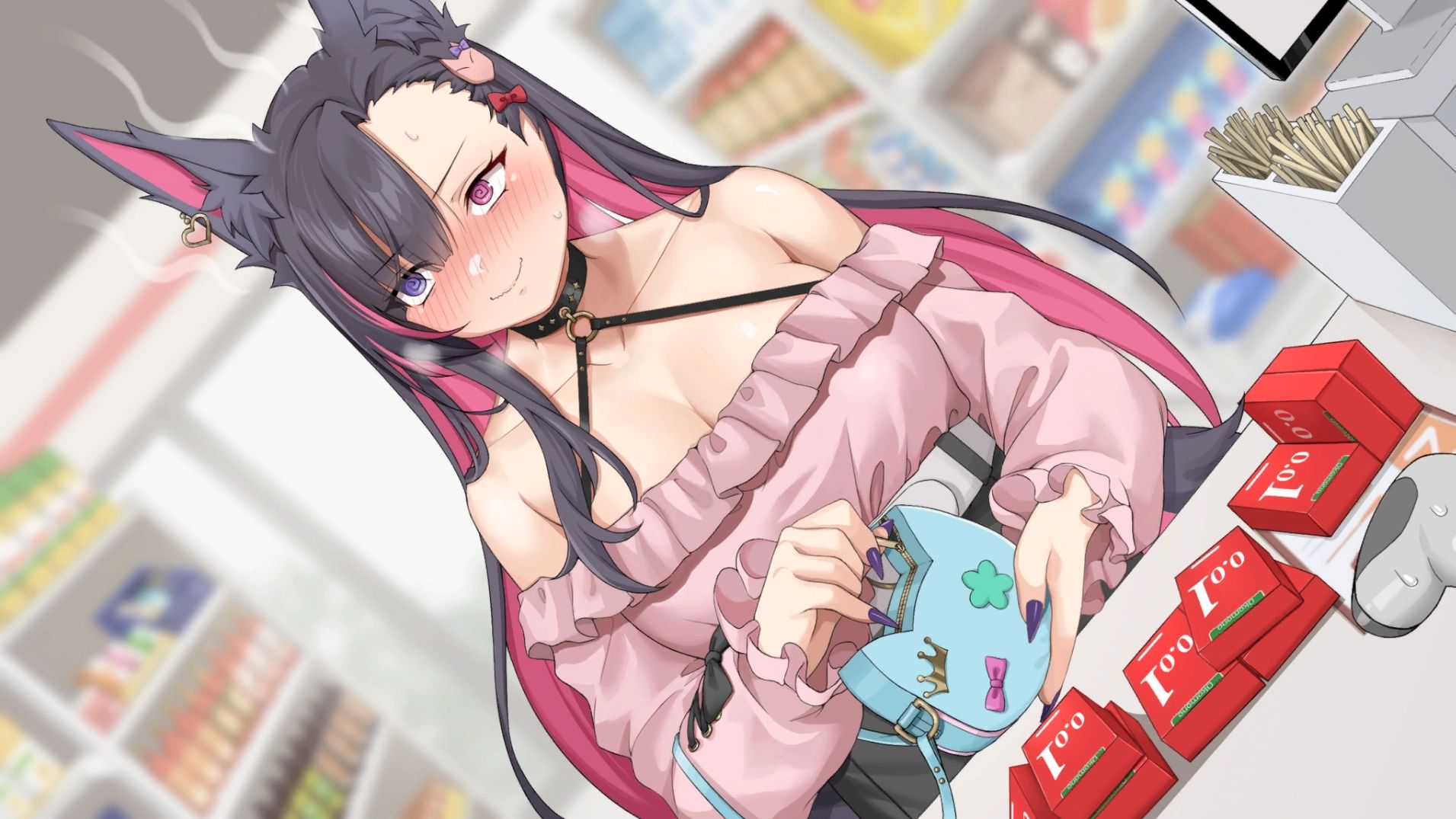 【PC/SLG/官中】妖狐的深夜直播/Mirai s Midnight Stream+画集【14.2G】