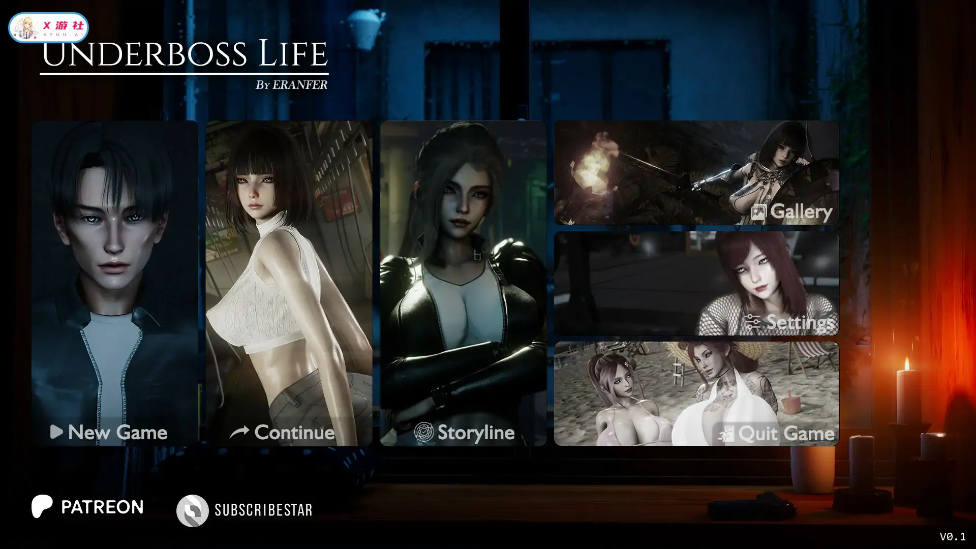 【亚洲SLG/AI汉化/3D】副手人生v0.1 AI汉化版【PC+安卓/1.04G/首发】