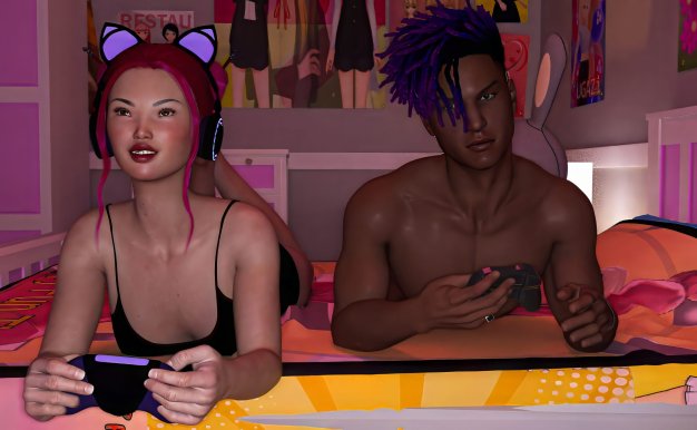 【欧美SLG/AIGPT汉化/3D】室友传奇【PC+安卓/1.4G】