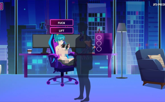 【PC+安卓/SLG/动态】和网瘾少女的夜晚/Nightgamer [1.37G]