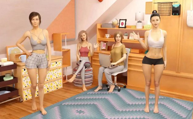 【SLG/汉化/动态/PC+安卓】学院情缘/问题大学 V1.5.0汉化版【12.3G】